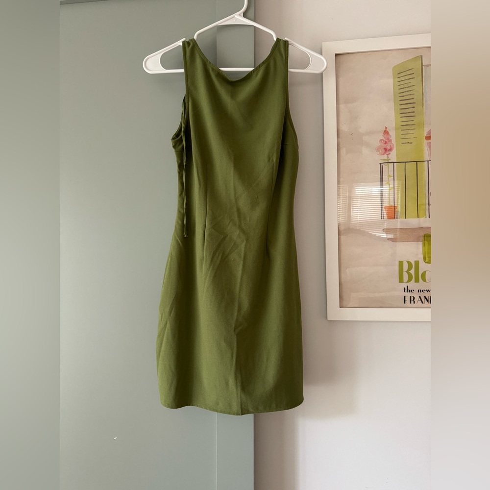 Abercrombie Green Mini Dress
